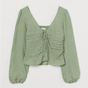 H&M Draped Blouse